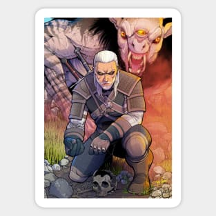 Geralt witcher Sticker